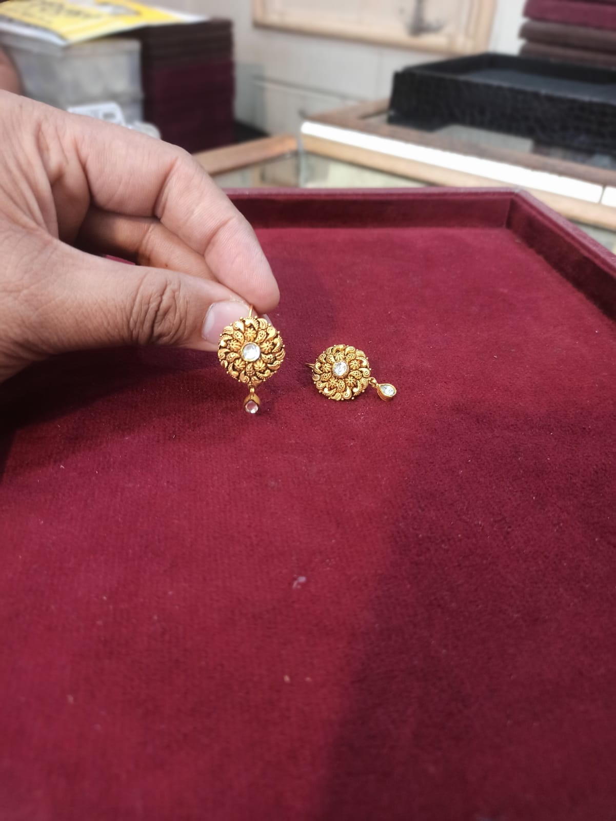 22K Gold earrings